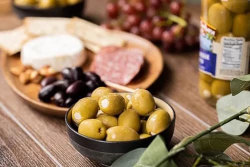 Santa Barbara Olive Co. Feta Cheese Stuffed Green Olives Pack of 6 | Mediterranean Flavor, 5 oz each thumbnail 7
