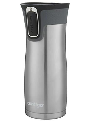 Contigo West Loop Stainless Steel Vacuum-Insulated Travel Mug 590ml (16oz) 2-Pack | Keeps Drinks Hot 5 Hrs, Cold 12 Hrs thumbnail 2