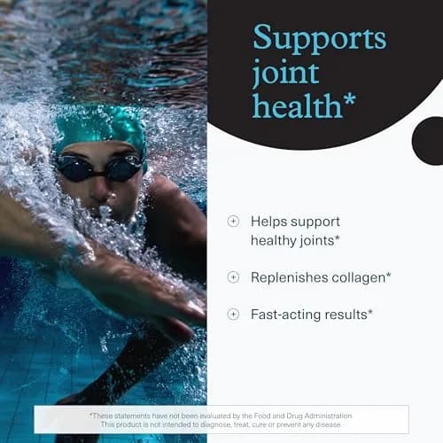 Youtheory Men's Joint Collagen Tablets 120 Count (60-Day Supply) | Hydrolyzed Collagen with Boswellia Extract for Joint Comfort thumbnail 3