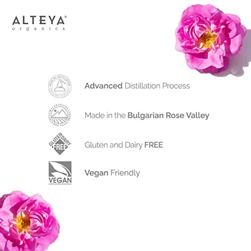 Alteya Organics Rose Water Natural Facial Toner, 17 Fl Oz | Hydrates & Calms Skin, Supports Rejuvenation thumbnail 9