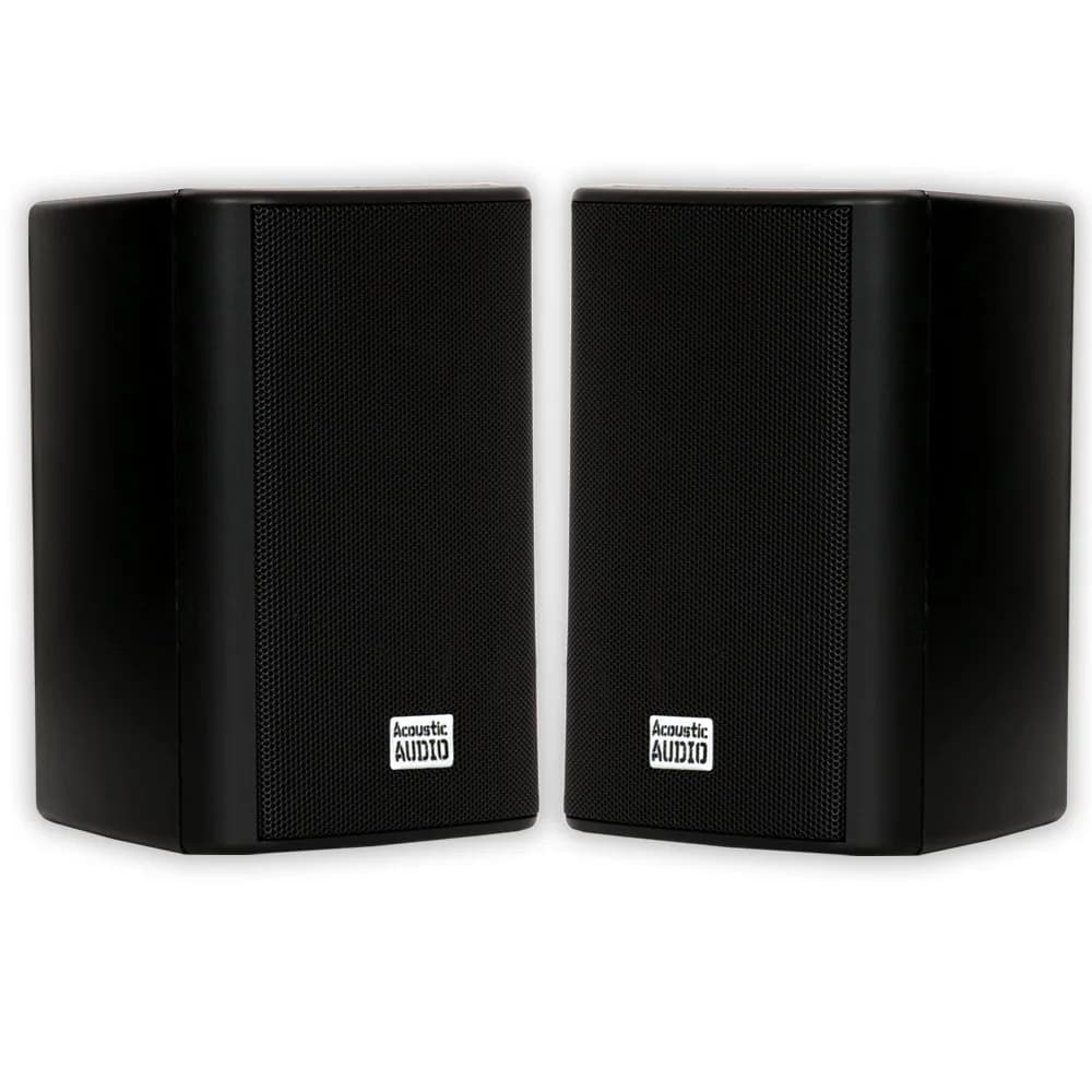 Acoustic Audio by Goldwood AA351B 2 Way Speakers 6" x 4" | Waterproof Indoor Outdoor 500W - main product image