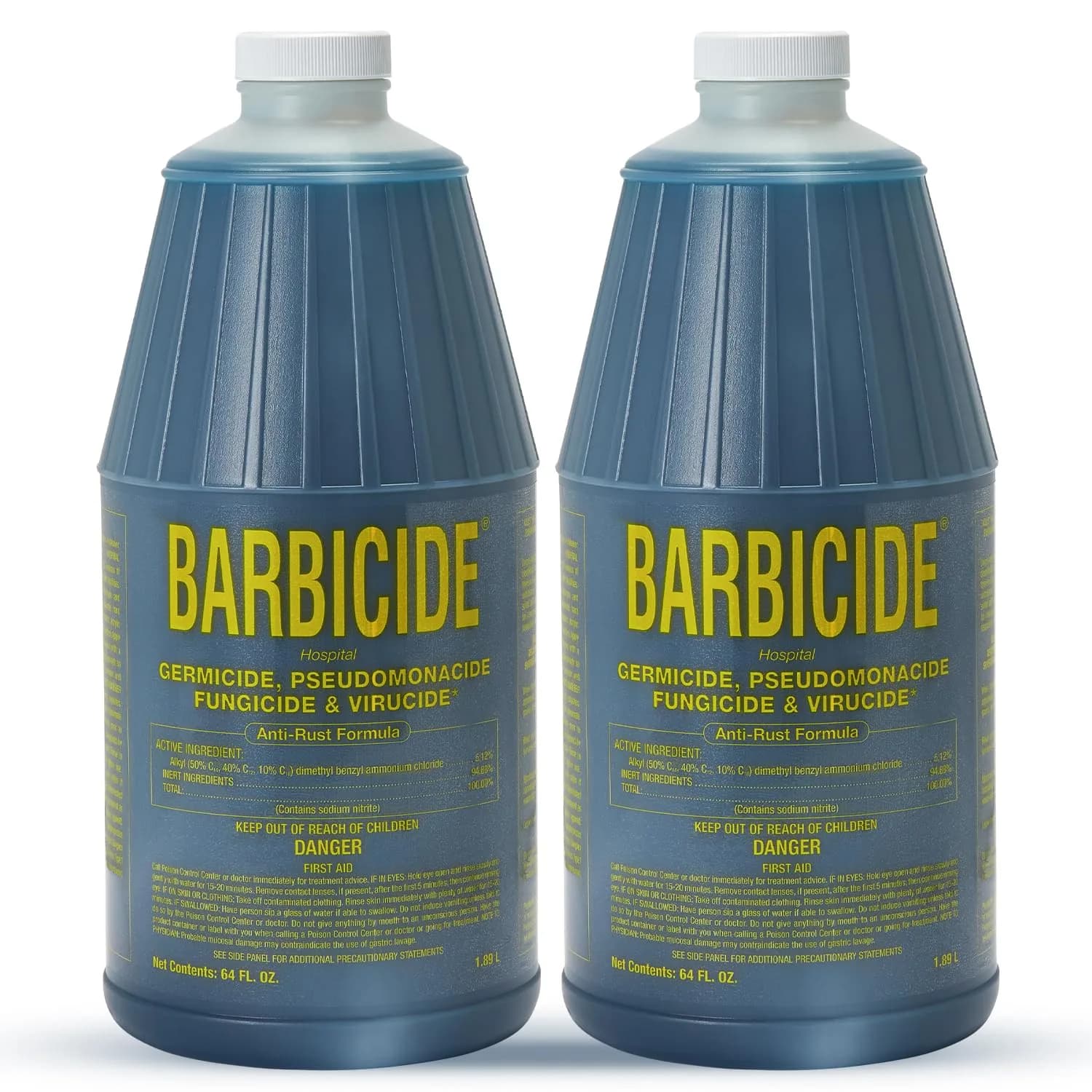 BARBICIDE Disinfectant Concentrate 2 Pack 473ml Each (16 Fl Oz) | EPA-Registered Hospital-Grade Germicide | Anti-Rust Solution for Tools - main product image