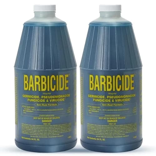 BARBICIDE Disinfectant Concentrate 2 Pack 473ml Each (16 Fl Oz) | EPA-Registered Hospital-Grade Germicide | Anti-Rust Solution for Tools thumbnail 1