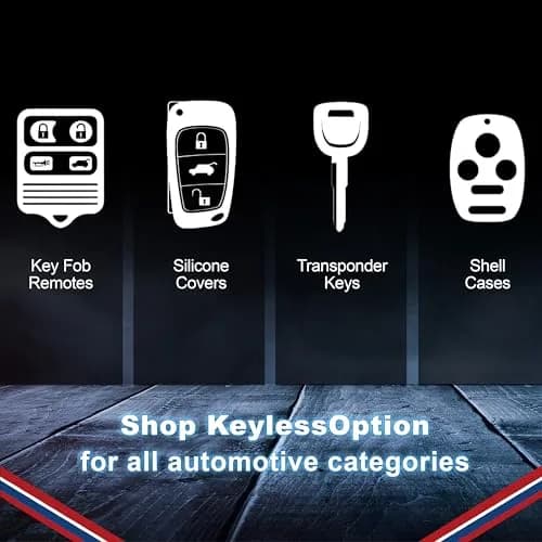 KeylessOption Toyota Transponder Chip Key 2003-2013 | OEM Replacement, 4D-67 Transponder, Dealer/Locksmith Program Needed thumbnail 6