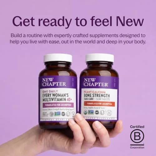 New Chapter Bone Strength Take Care Supplement, 180 Slim Tablets | Supports Bone & Heart Health thumbnail 8