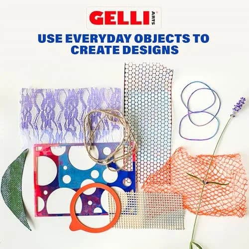 Gelli Arts Gel Printing Plate 5" x 7" (12.7cm x 17.8cm) | Monoprinting Made Simple for Indian Artists thumbnail 4