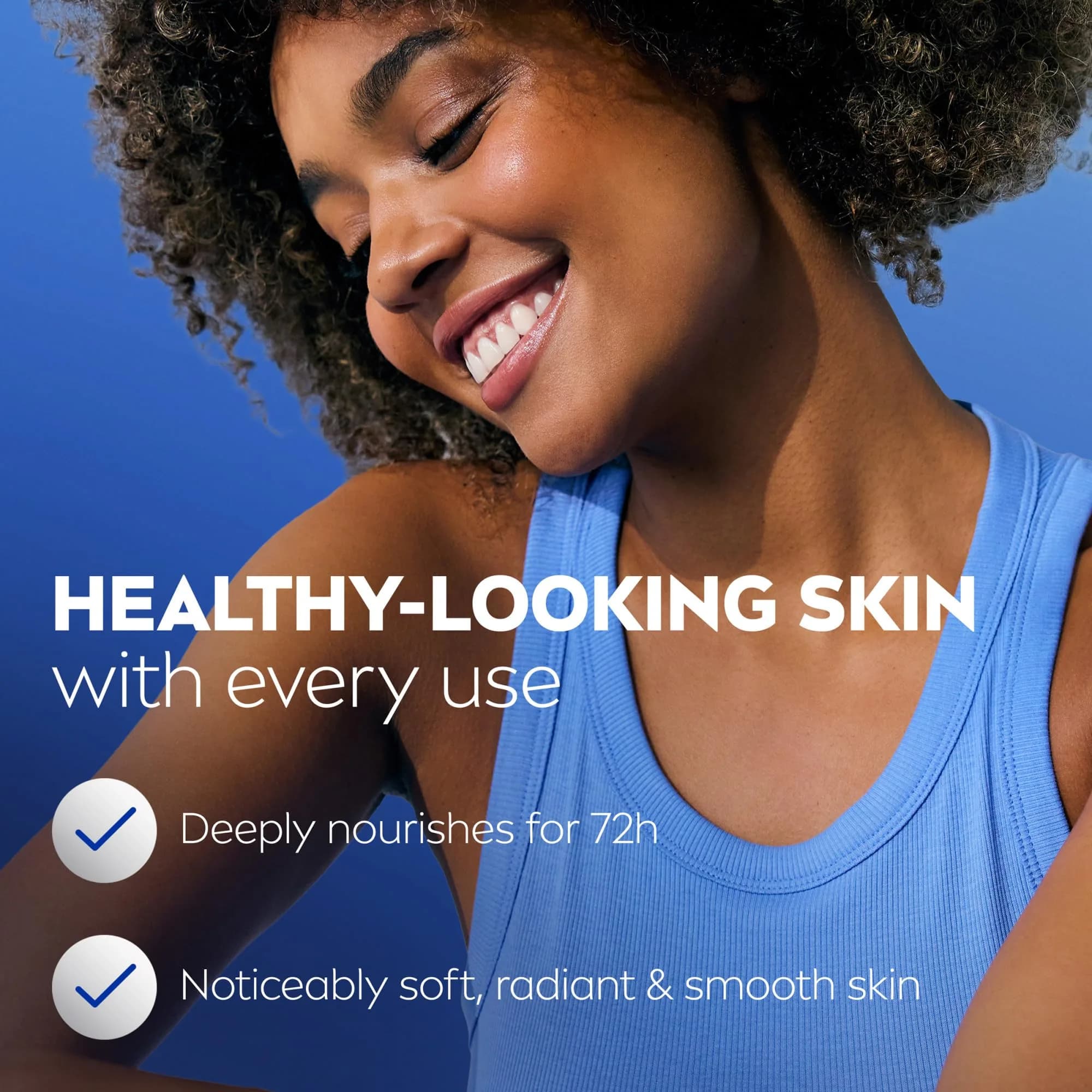 NIVEA Cocoa Butter Body Lotion for Dry Skin with Hyaluronic Acid, 499 ml (16.9 Fl Oz) | 72-Hour Deep Nourishing Moisture - view 5