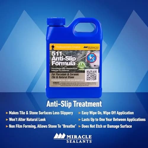 Miracle Sealants 511 Anti-Slip Treatment 946ml (32 Fl Oz) | Penetrating Sealer for Tile, Stone & Concrete thumbnail 2