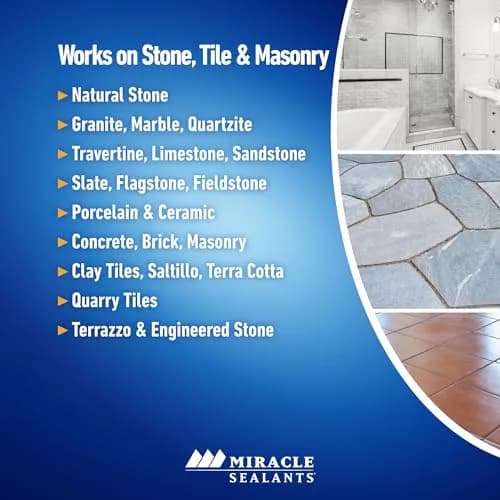 Miracle Sealants 511 Anti-Slip Treatment 946ml (32 Fl Oz) | Penetrating Sealer for Tile, Stone & Concrete thumbnail 3