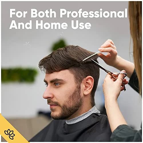 Equinox Professional Razor Edge Series Barber Hair Cutting Scissors 6.5 Inch (16.51 cm) | Japanese Stainless Steel Salon Shears thumbnail 7