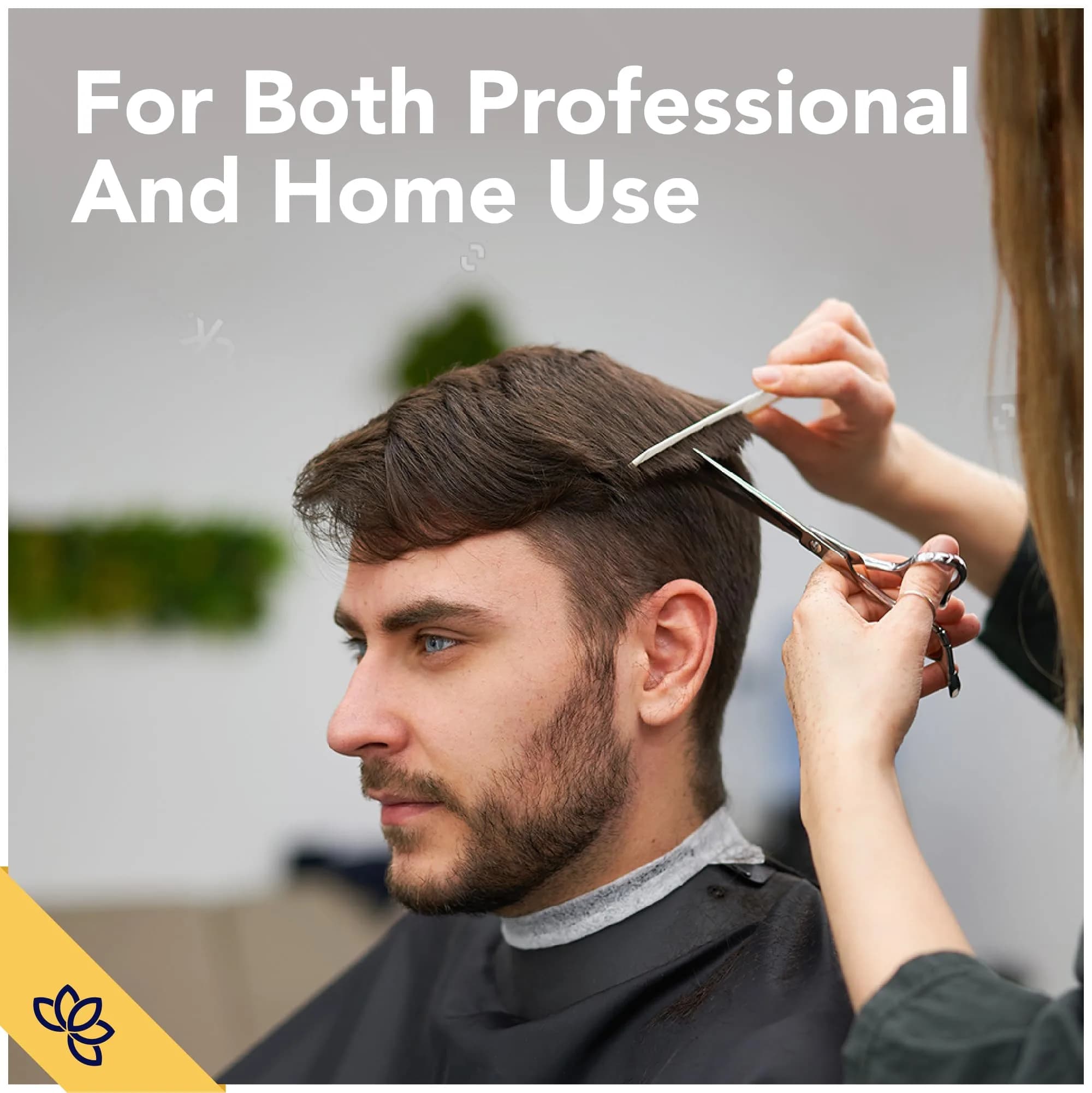 Equinox International 6.0" Barber Hair Cutting Shears | Japanese Stainless Steel, Ergonomic Grip - view 5