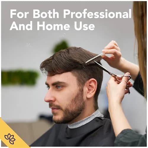 Equinox International 6.0" Barber Hair Cutting Shears | Japanese Stainless Steel, Ergonomic Grip thumbnail 5