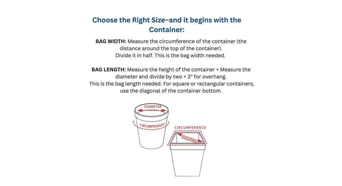 Renown Trash Can Liners 24" x 32" | Heavy-Duty 15 gal Black (Pack of 50) — Black