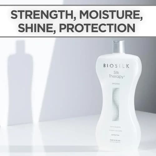 BioSilk Silk Therapy Original Leave-In Hair Treatment 1005ml (34 Fl Oz) | Repairs & Prevents Split Ends thumbnail 4