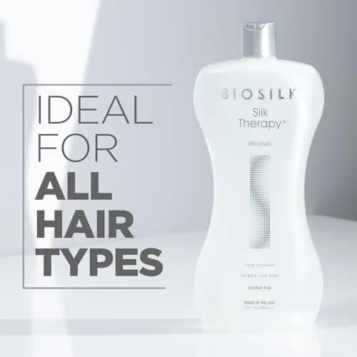 BioSilk Silk Therapy Original Leave-In Hair Treatment 1005ml (34 Fl Oz) | Repairs & Prevents Split Ends thumbnail 6