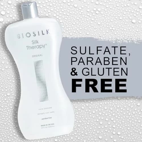 BioSilk Silk Therapy Original Leave-In Hair Treatment 1005ml (34 Fl Oz) | Repairs & Prevents Split Ends thumbnail 7
