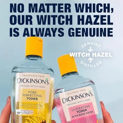 Dickinson's Witch Hazel Hydrating Toner with Rosewater | 16 Fl Oz | Alcohol-Free, Hydrates & Refreshes Skin thumbnail 7