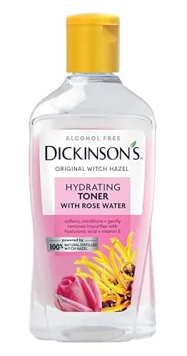 Dickinson's Witch Hazel Hydrating Toner with Rosewater | 16 Fl Oz | Alcohol-Free, Hydrates & Refreshes Skin - main product image