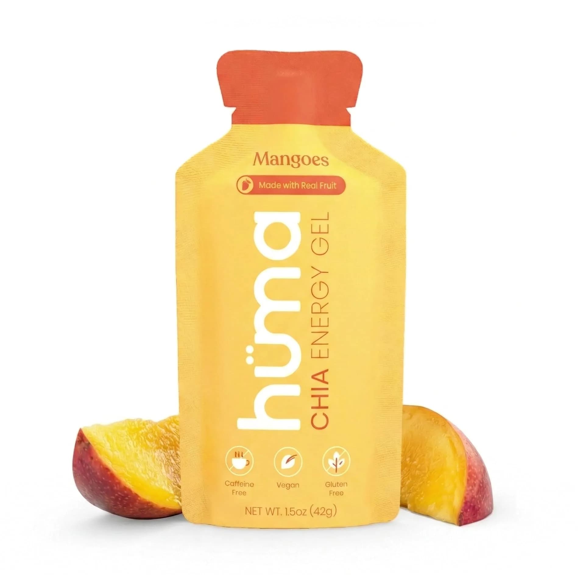 HÜMA CHIA ENERGY GEL Mangoes | Natural Sports Nutrition for Endurance & Race Support
