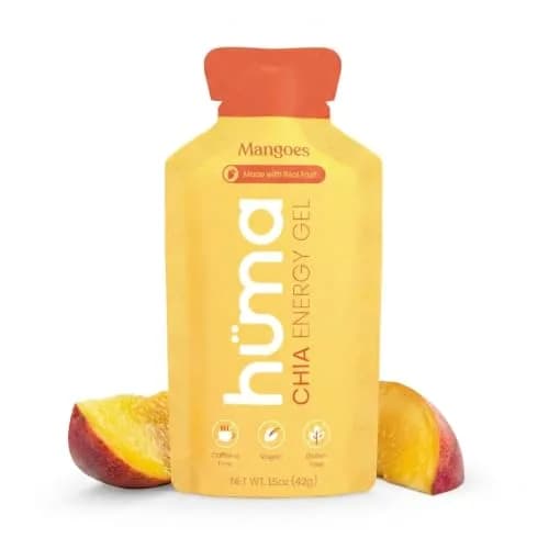 HÜMA CHIA ENERGY GEL Mangoes | Natural Sports Nutrition for Endurance & Race Support thumbnail 1