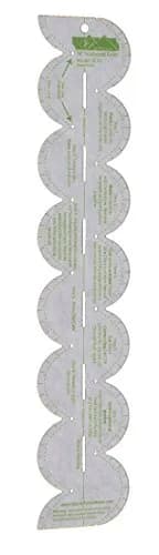 Quick Points 3/4" Scalloped Ruler 14" x 2.75" | Sewing & Crafting Tool thumbnail 1