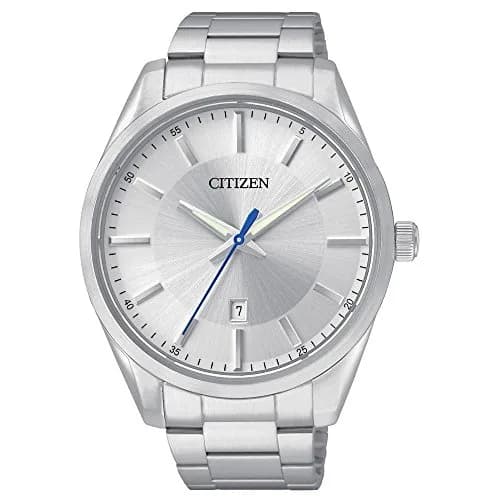 Citizen Quartz Men's Watch BI1030-53A Silver-Tone Stainless Steel 42mm (1.65 in) thumbnail 1