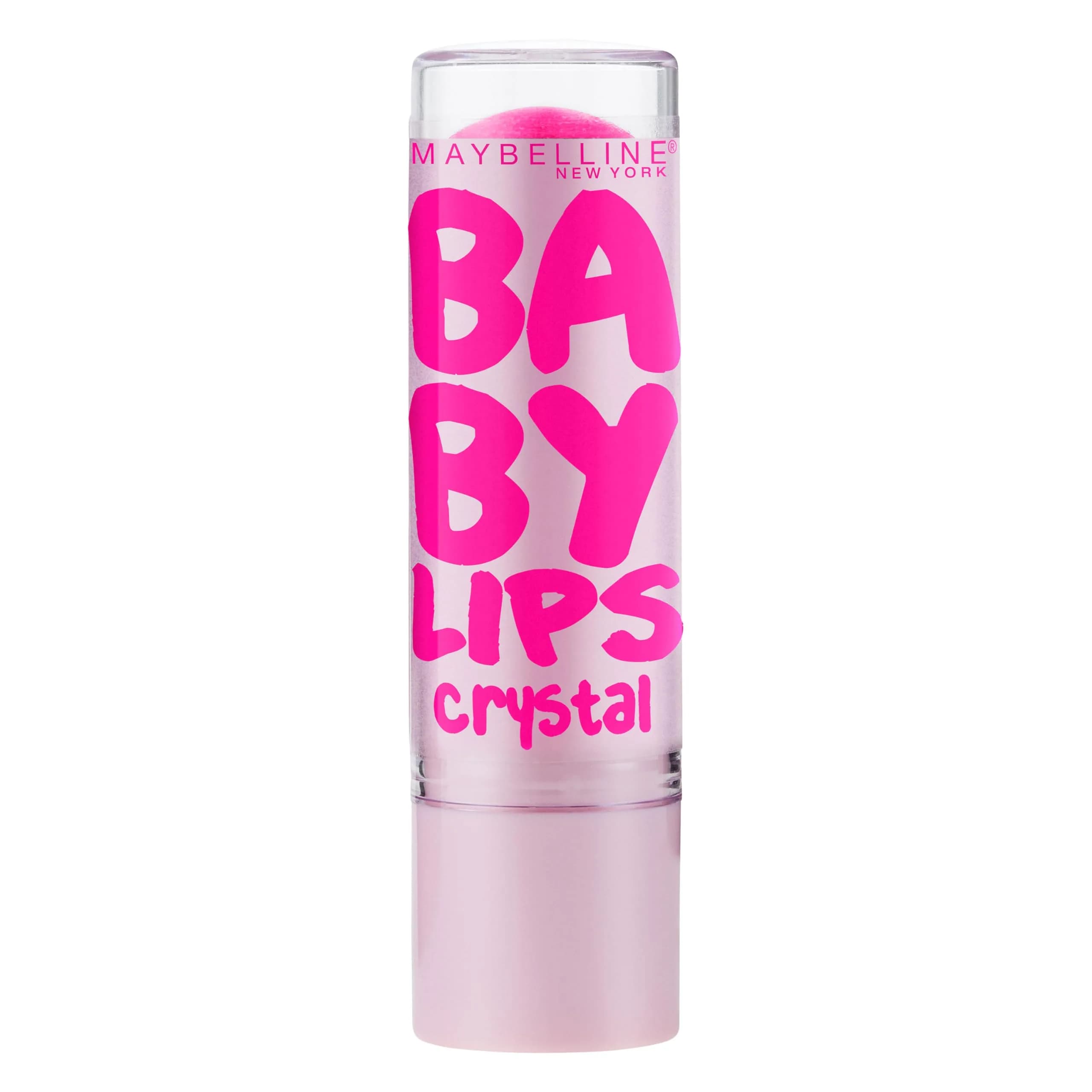 Maybelline Baby Lips Crystal Lip Balm Pink Quartz 0.15 oz (4.4 ml) | Shimmery Hydration for Smoother Lips - main product image