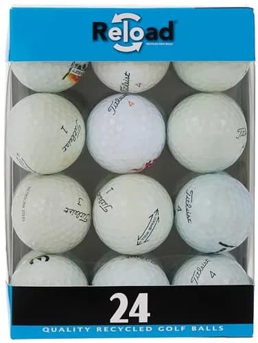 Titleist Recycled Golf Balls (24-Pack) | Mint Quality (AAAAA/5a/Pearl) - White thumbnail 1