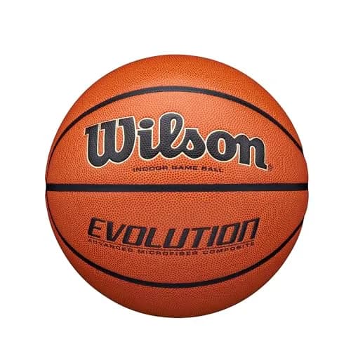 Wilson Evolution Game Basketball - Size 5 (27.5") | NFHS Approved Indoor Play thumbnail 1