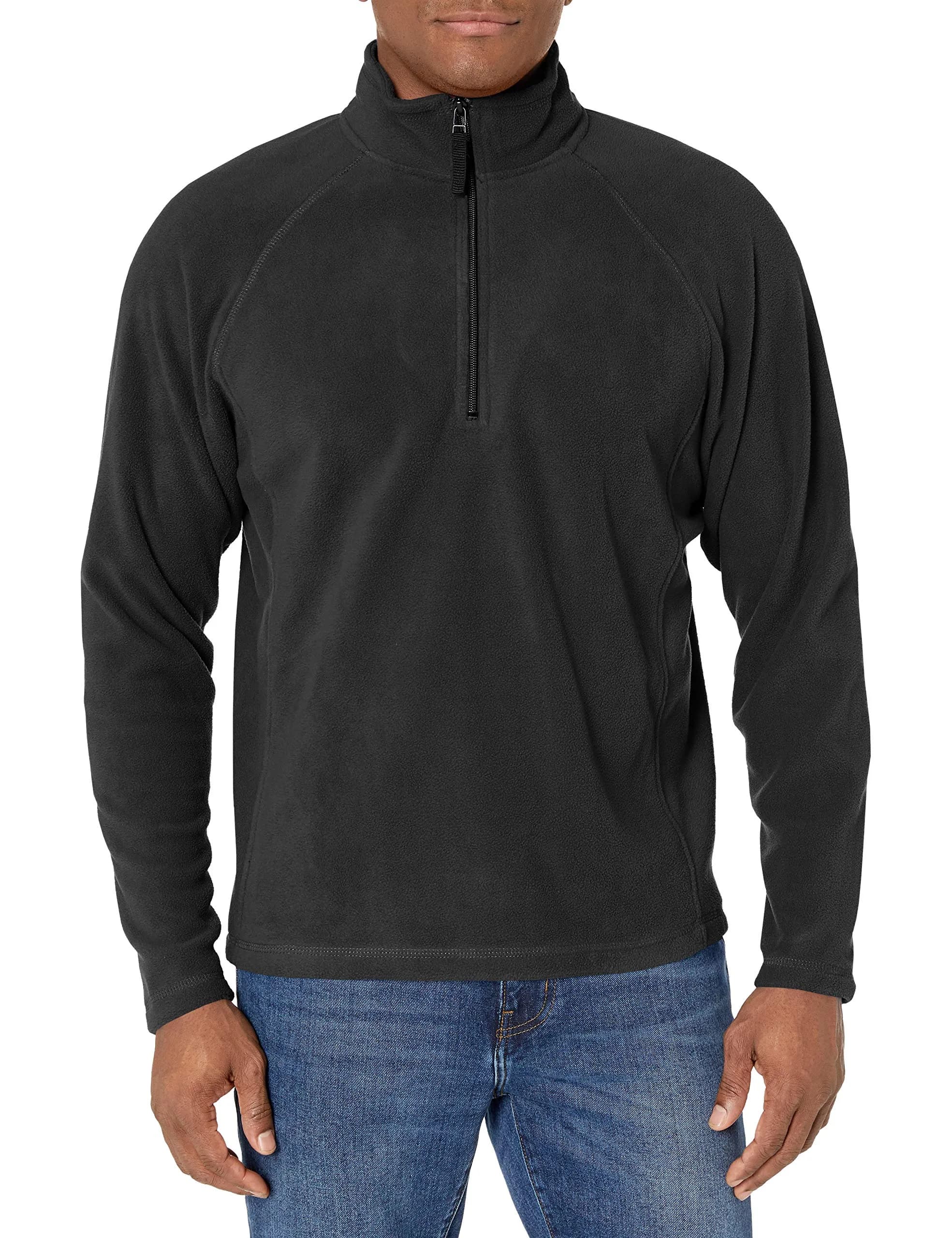 Cutter & Buck Summit Half-Zip Microfleece Charcoal Small | Adventure-Ready Microfleece