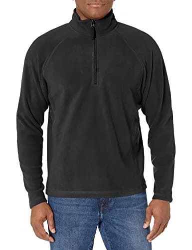 Cutter & Buck Summit Half-Zip Microfleece Charcoal Small | Adventure-Ready Microfleece thumbnail 1