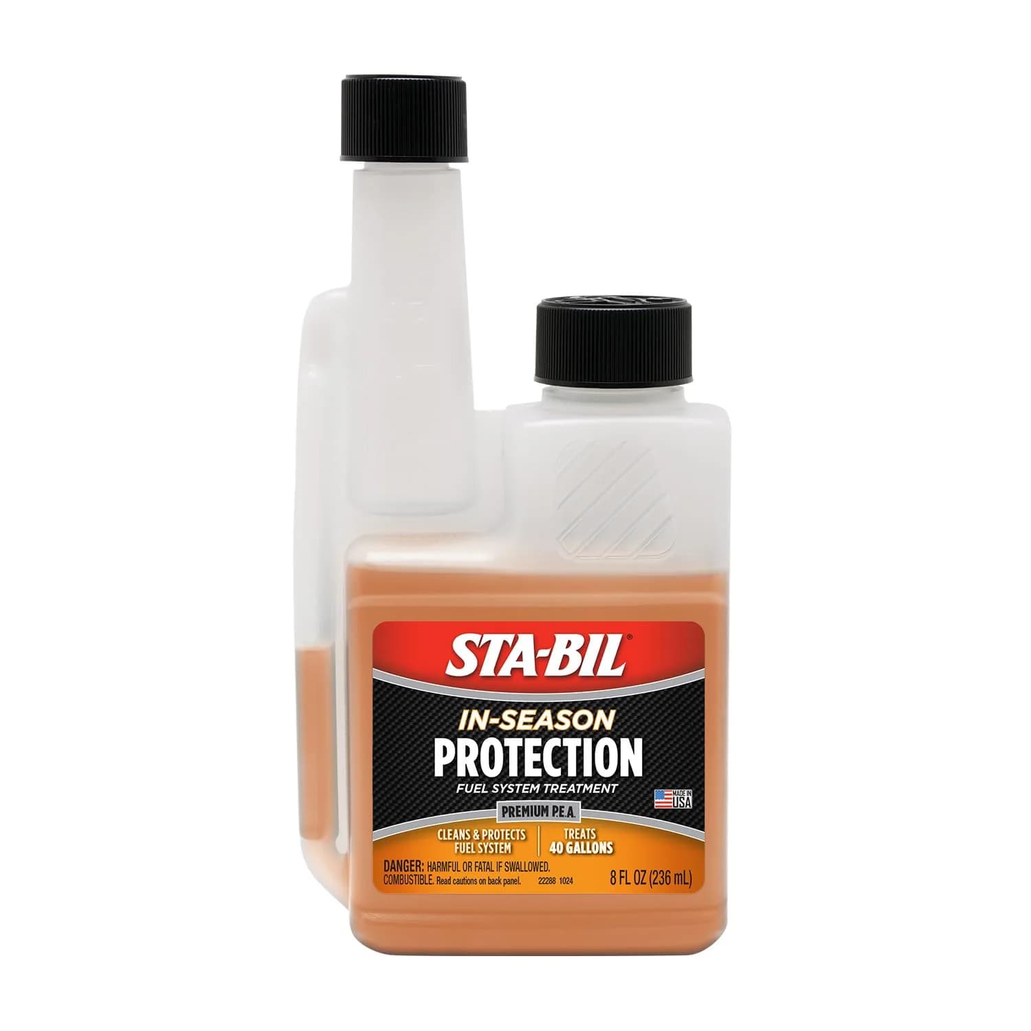 STA-BIL 360 Protection Fuel System Treatment & Injector Cleaner, 8 oz | Cleans Injectors, Prevents Corrosion - main product image
