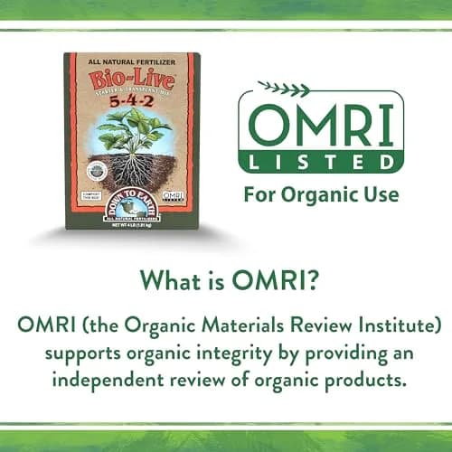 Down To Earth All Natural Fertilizers Organic Bio-Live 25 lb | Organic Bio-Fertilizer with Beneficial Microbes thumbnail 9
