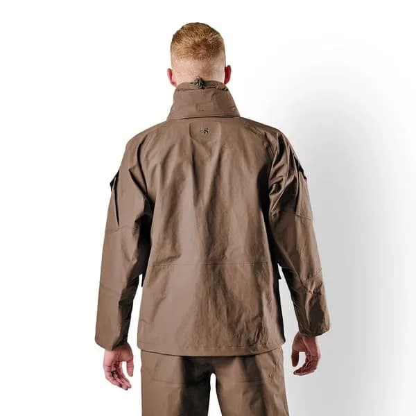 Tru-Spec Men's Outerwear Series H2O Proof Gen2 ECWCS Breathable Parka with Hood and Ventilation for Outdoor Use, Coyote - Small thumbnail 4
