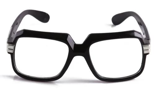 Newbee Fashion - 80's Old School Rapper Hip Hop DJ Glasses | Retro Style, Polycarbonate Lens, Unisex Fit thumbnail 2
