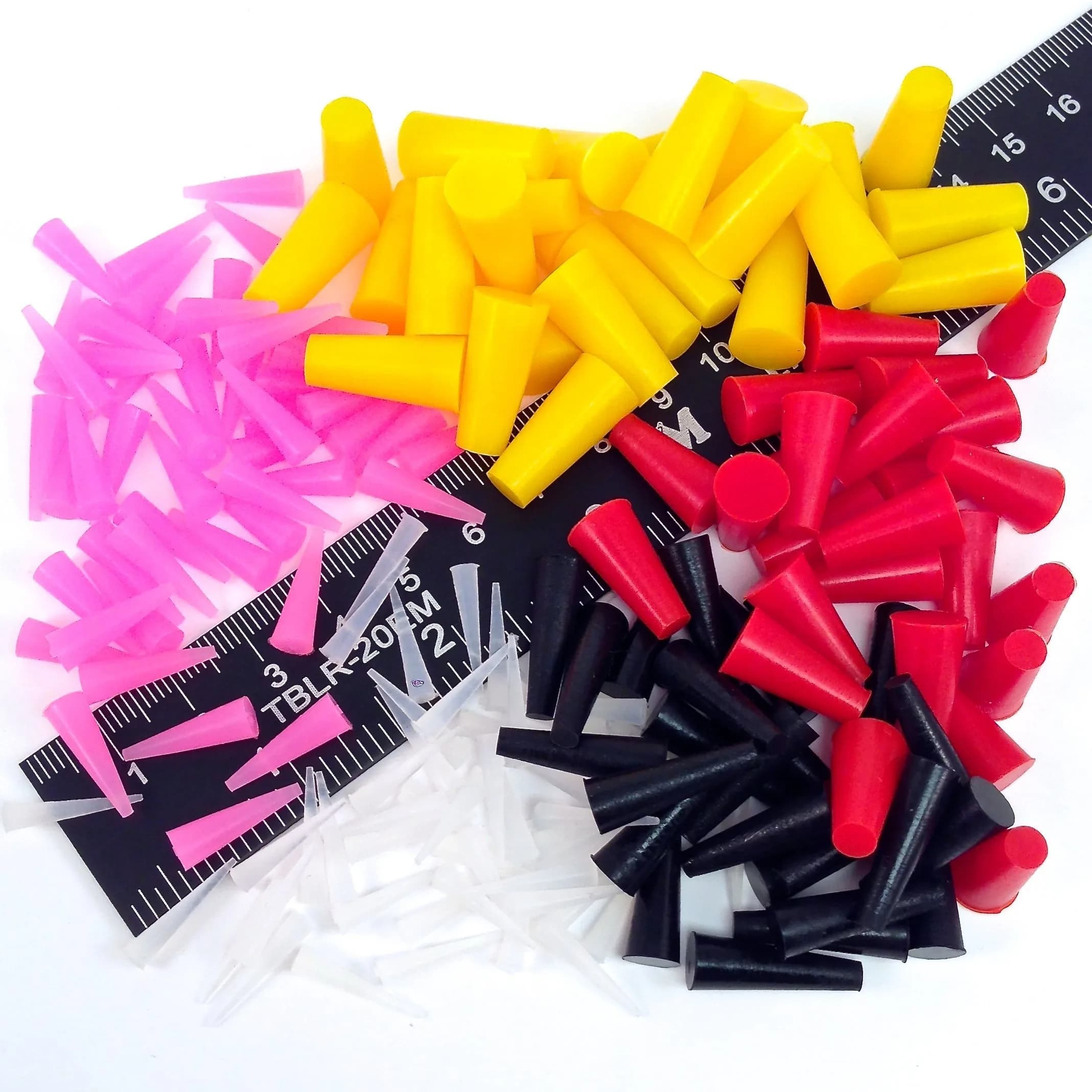 High Temp Masking Supply Silicone Rubber Plugs 175 Piece Kit | Heat Resistant up to 600°F, Reusable, Assorted Sizes for Powder Coating & More