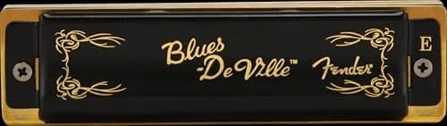 Fender Blues DeVille Harmonica, Key of E, 10-Hole | Phosphor Bronze Reeds & ABS Comb thumbnail 6