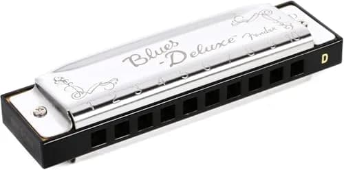 Fender Blues Deluxe Harmonica, Key of D | Classic Tone & Pitch for All Players thumbnail 1