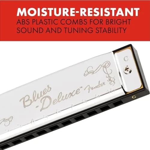 Fender Blues Deluxe Harmonica, Key of E | Classic Tone & Pitch thumbnail 3