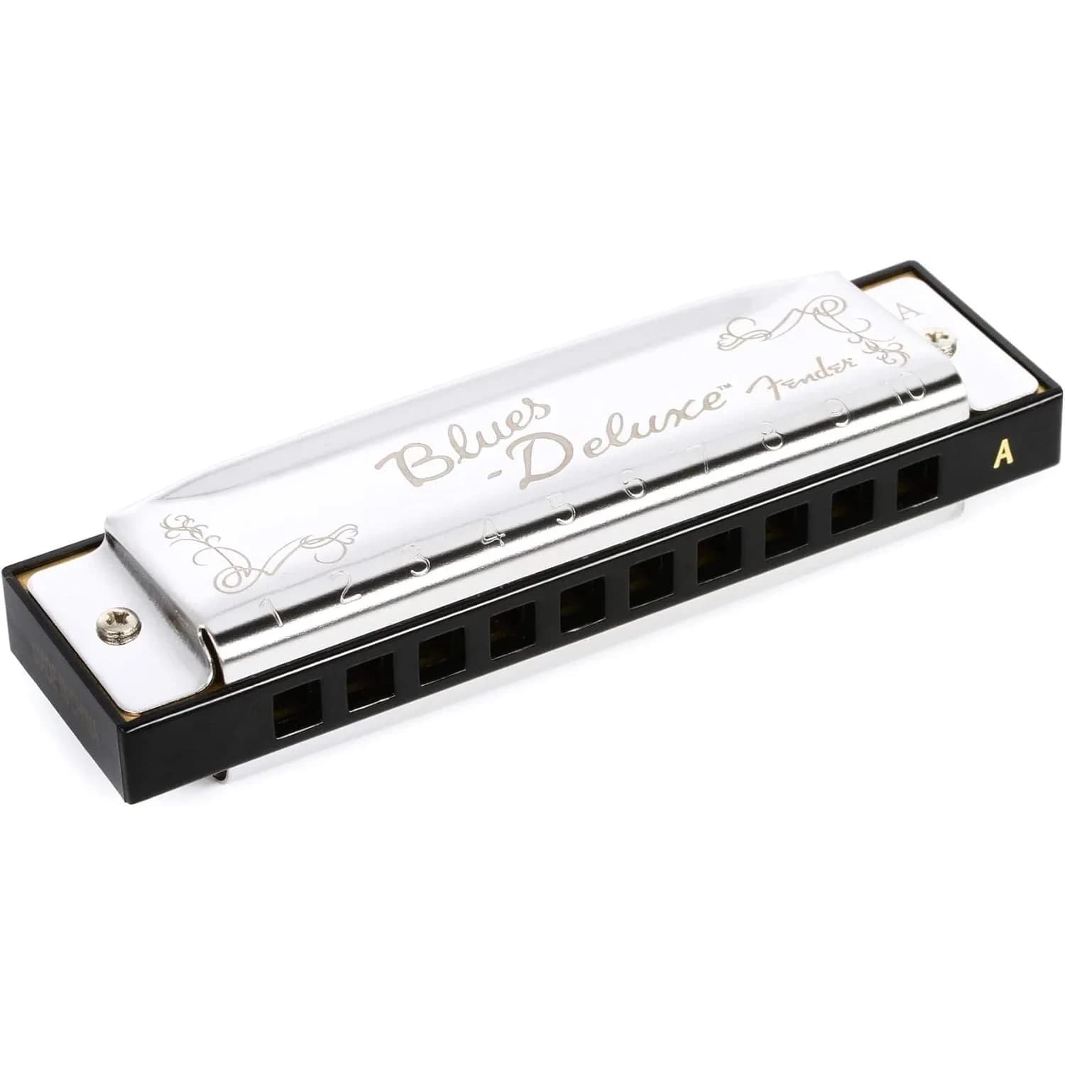 Fender Blues Deluxe Harmonica in A | Classic Tone & Reliable Construction