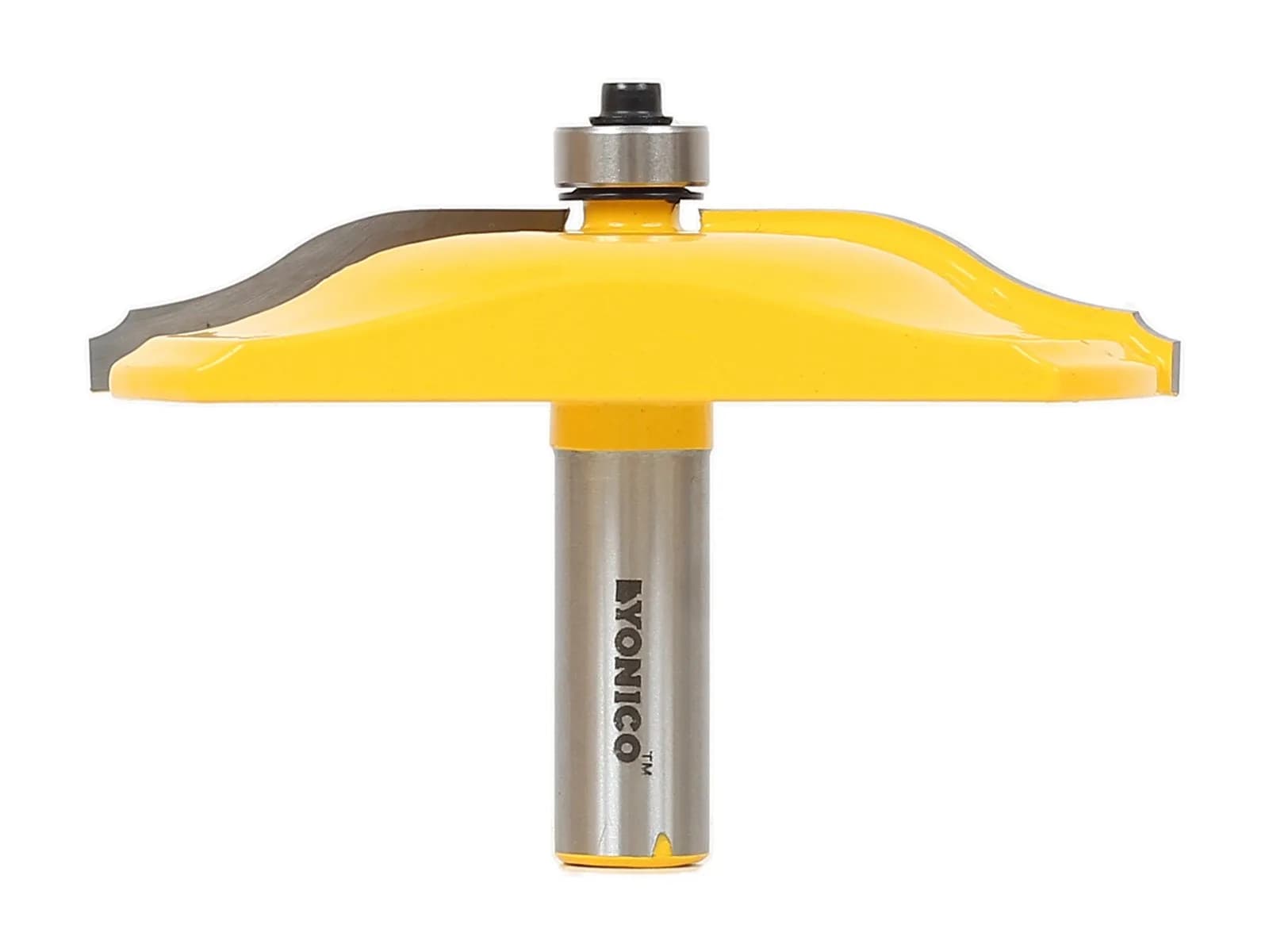 Yonico Raised Panel Cabinet Door Router Bits 3-1/2-Inch Diameter | Ogee Bead 1/2-Inch Shank for Elegant Cabinet Panels — Ogee Bead - 3-1/2" Diameter - 1/2" Shank