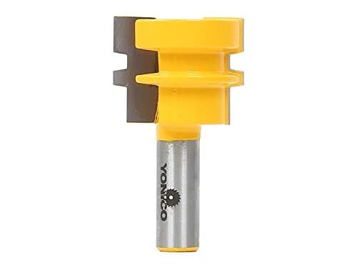 Yonico Router Bits Reversible Glue Joint 1-1/4" | Perfect for edge-joining tabletops & flooring thumbnail 1