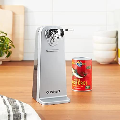 Cuisinart CCO-55 Deluxe Electric Can Opener, Chrome Silver | Smooth Edge Cutting thumbnail 2