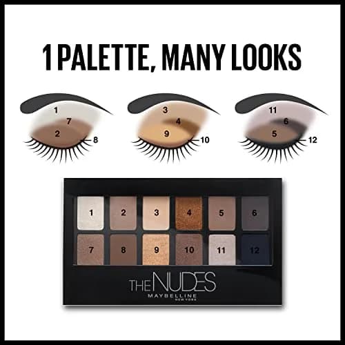 Maybelline New York The Nudes Eyeshadow Palette | 12 Shades for Infinite Looks thumbnail 5
