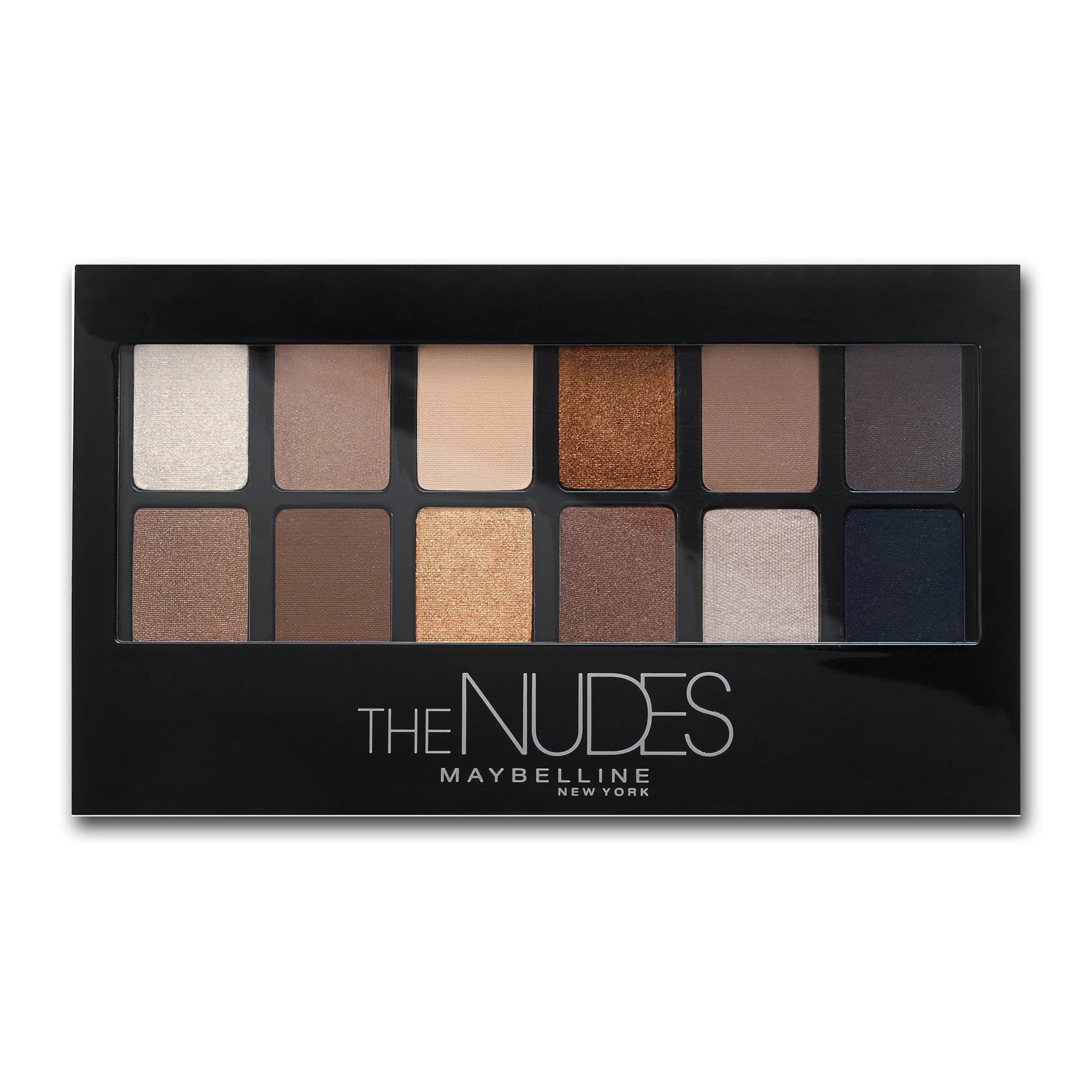 Maybelline New York The Nudes Eyeshadow Palette | 12 Shades for Infinite Looks - main product image