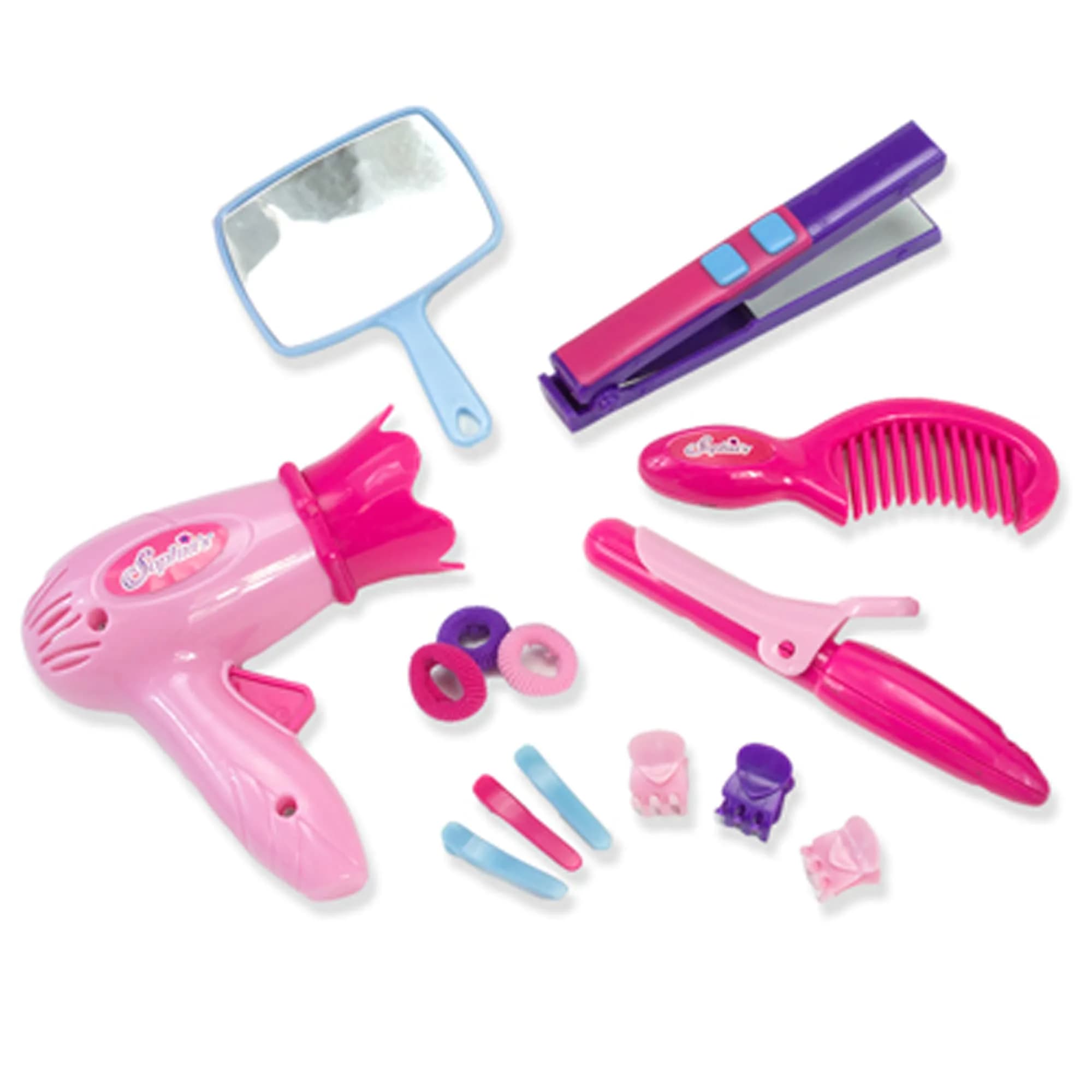 Sophia's 18 Inch Doll Hair Care Set, Pretend Play, 14 Piece Hair Styling Accessories for Dolls — 14pc Set