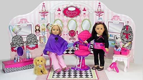 Sophia's 18 Inch Doll Hair Care Set, Pretend Play, 14 Piece Hair Styling Accessories for Dolls thumbnail 6