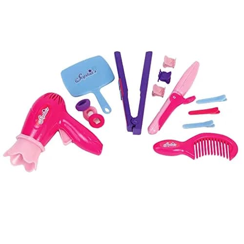 Sophia's 18 Inch Doll Hair Care Set, Pretend Play, 14 Piece Hair Styling Accessories for Dolls thumbnail 2