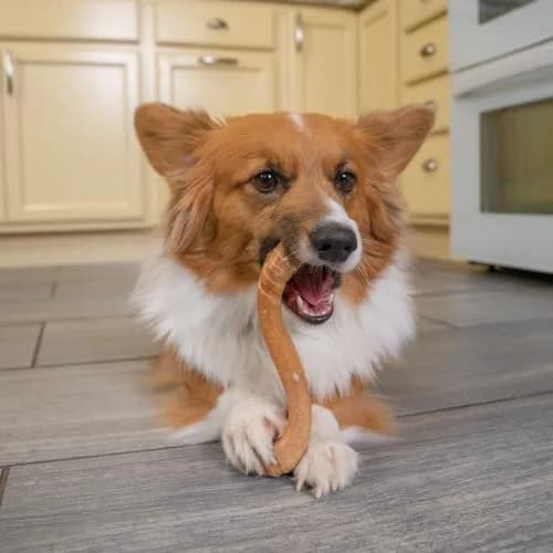 Outward Hound Dogwood Flip and Chew Bone, Medium | Durable Natural Wood Chew Toy for Dogs thumbnail 7