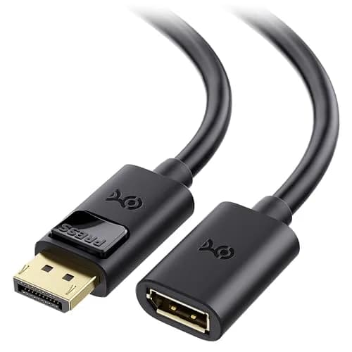 Cable Matters DisplayPort Extension Cable 6ft (1.83m) | 8K@60Hz, 4K@240Hz DP 1.4 Male to Female thumbnail 1